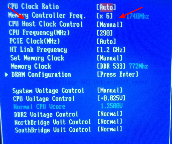 "CPU Host Clock Control"